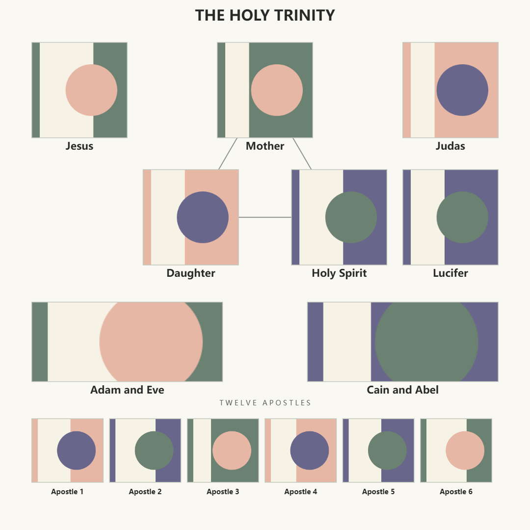 Original extended color study 5